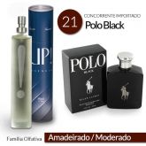 UP! 21 - Polo Black - Perfume Masculino 50ml