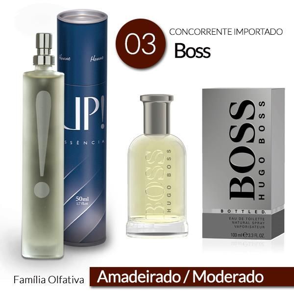 UP! 03 - Boss  - Perfume Masculino 50ml