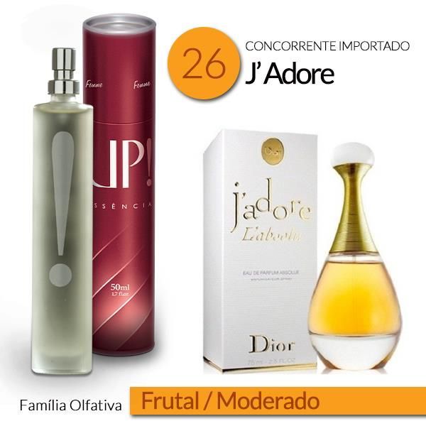 UP! 26 - J'adore - Perfume Feminino 50ml