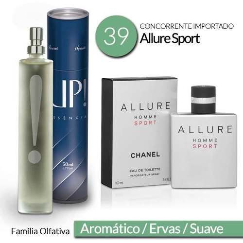 UP! 39 - Allure Sport - Perfume Masculino 50ml