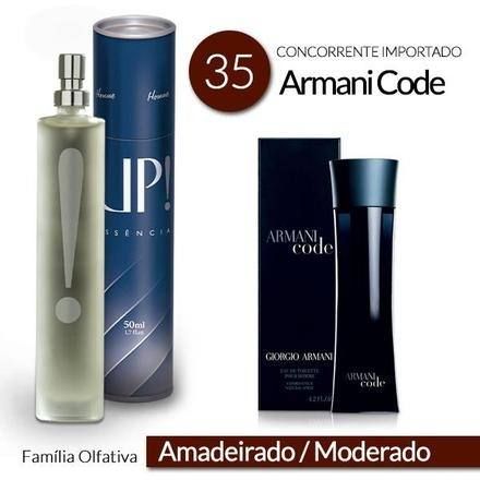 UP! 35 - Armani Black Code - Perfume Masculino 50ml