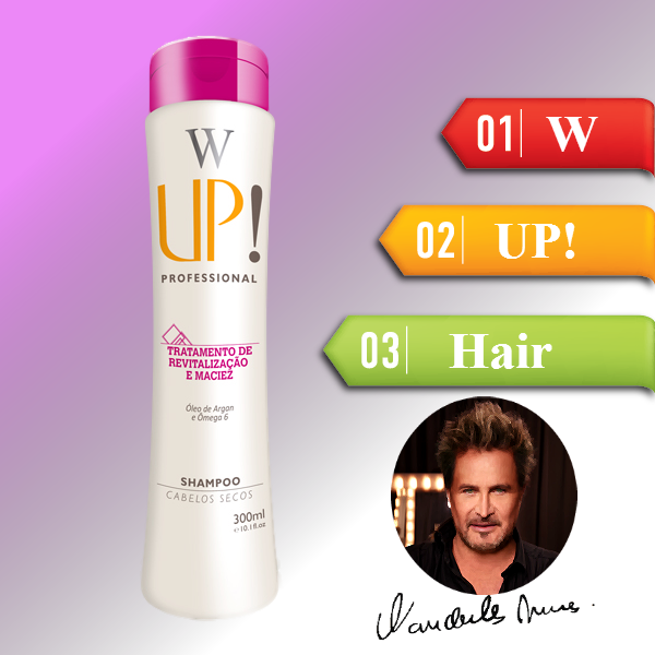 W UP! Hair Shampoo Para Cabelos Secos